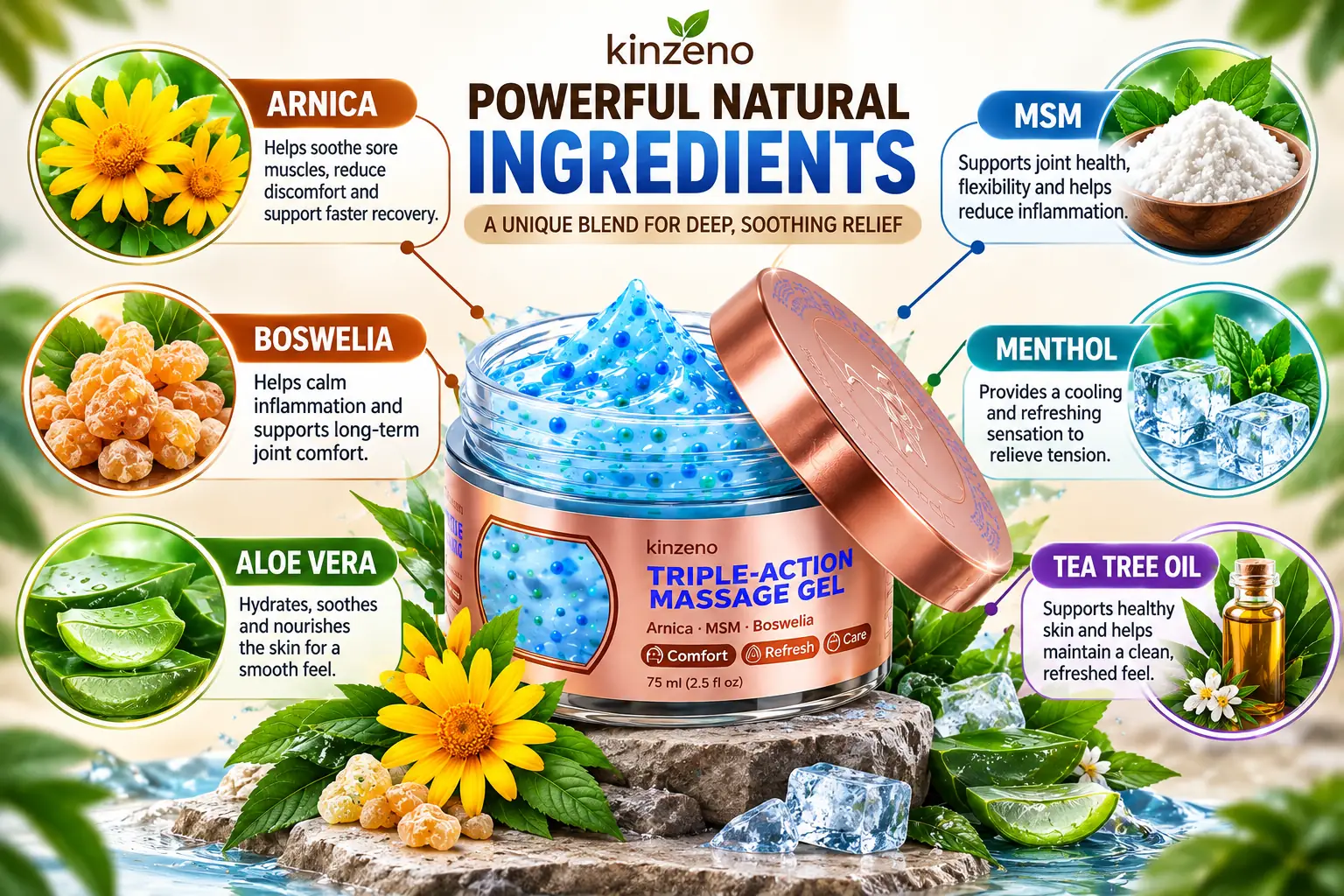 Kinzeno ingredients overview